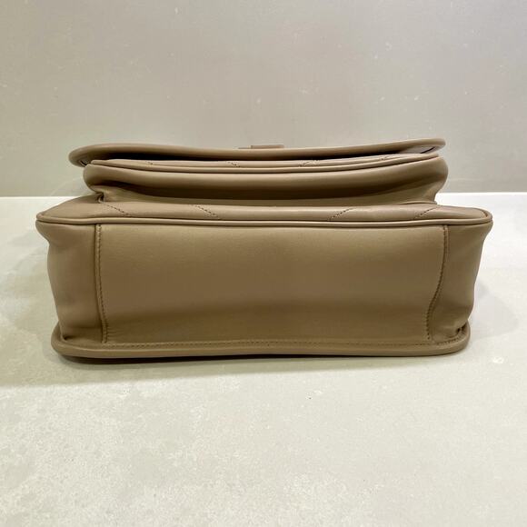 NWT SAINT LAURENT Monogram Medium Niki Shoulder Bag Dark Beige - Picture 10 of 16